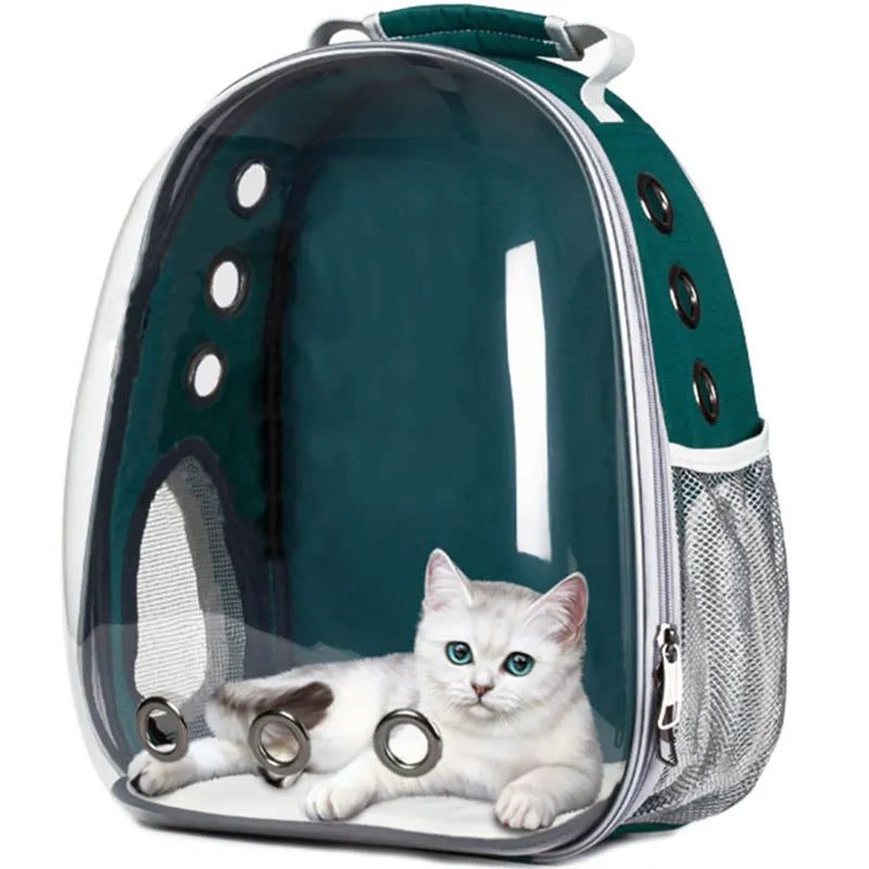 High Quality Transparent Bubble Recycled Outdoor Travel Space Capsule Astronaut Breathable Dog Cat Pet Carrier Backpack